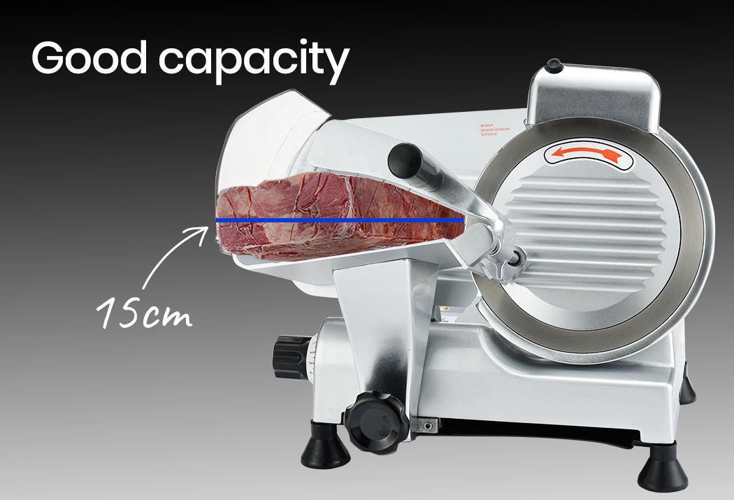 Commercial Electric Meat Slicer with 0.2m Blade and Precision Control
