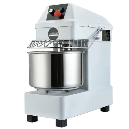 Commercial 10L Spiral Dough Mixer with 900W Motor, High-Torque Belt Drive