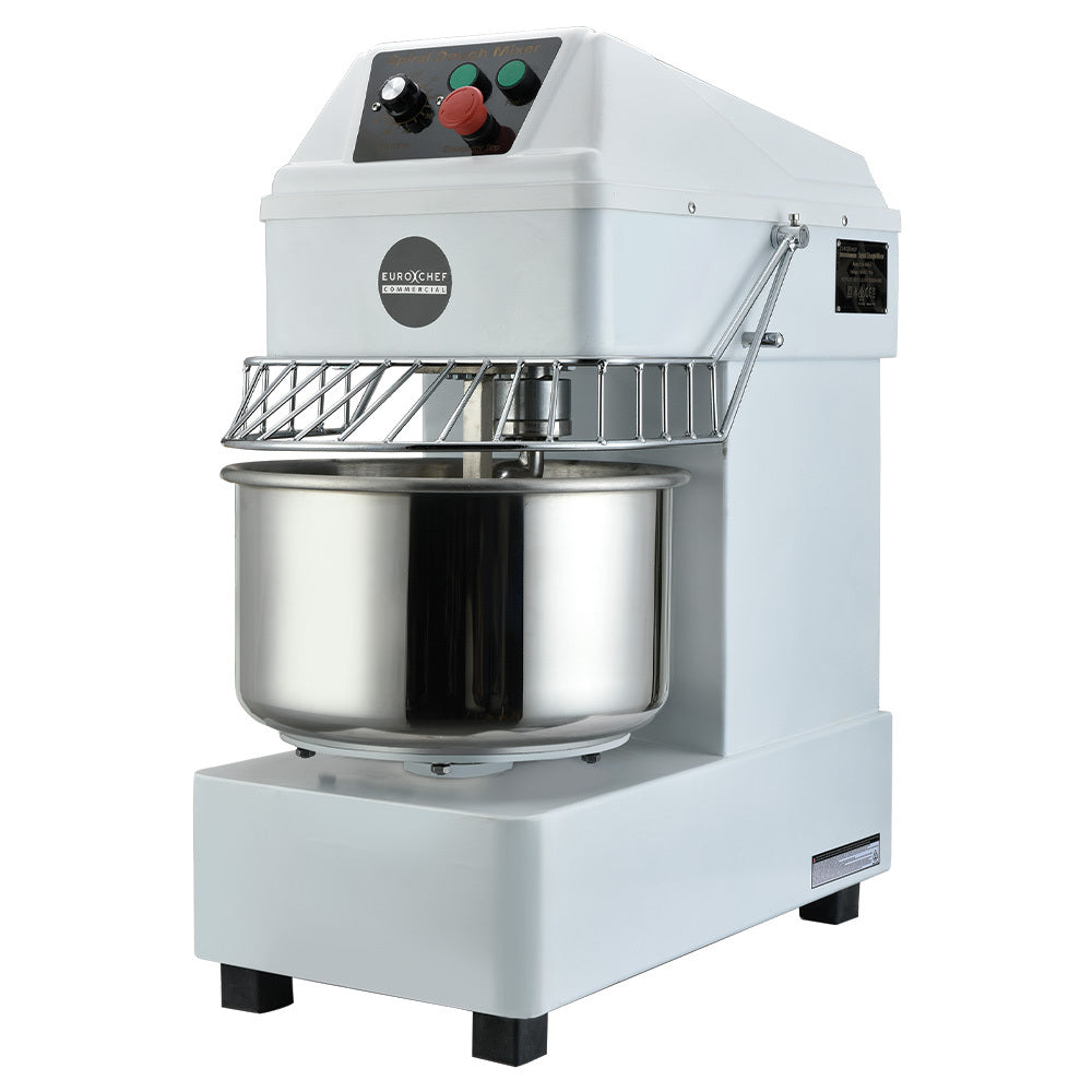 Commercial 30L Spiral Dough Mixer, 1800W, 2 Speed, Heavy-Duty Design