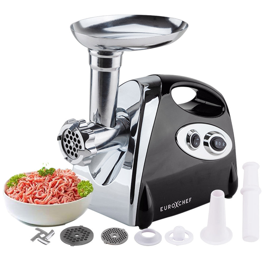 Electric Meat Grinder, Stainless Steel Mincer with Sausage & Kibbe Attachments