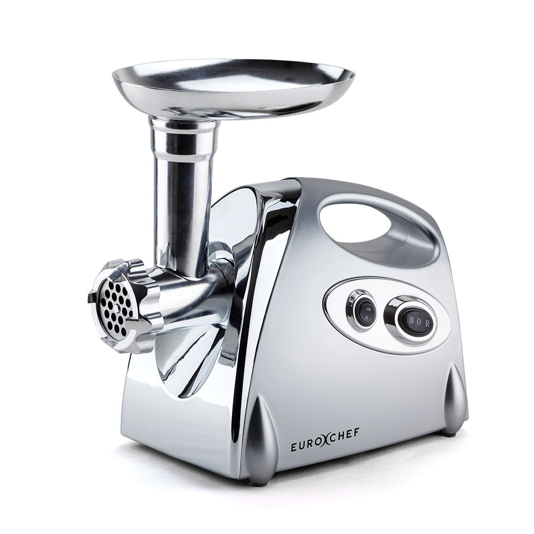 1800W Electric Meat Grinder with Sausage and Kibbe Attachments, Stainless Steel