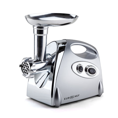 1800W Electric Meat Grinder with Sausage and Kibbe Attachments, Stainless Steel