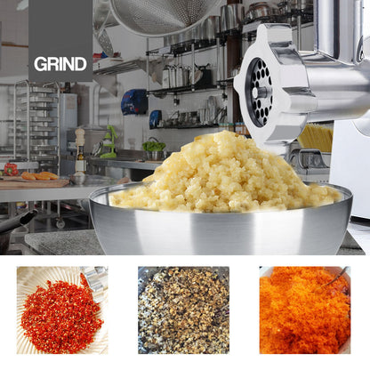 Heavy Duty Commercial Electric Meat Grinder with Stainless Steel Body