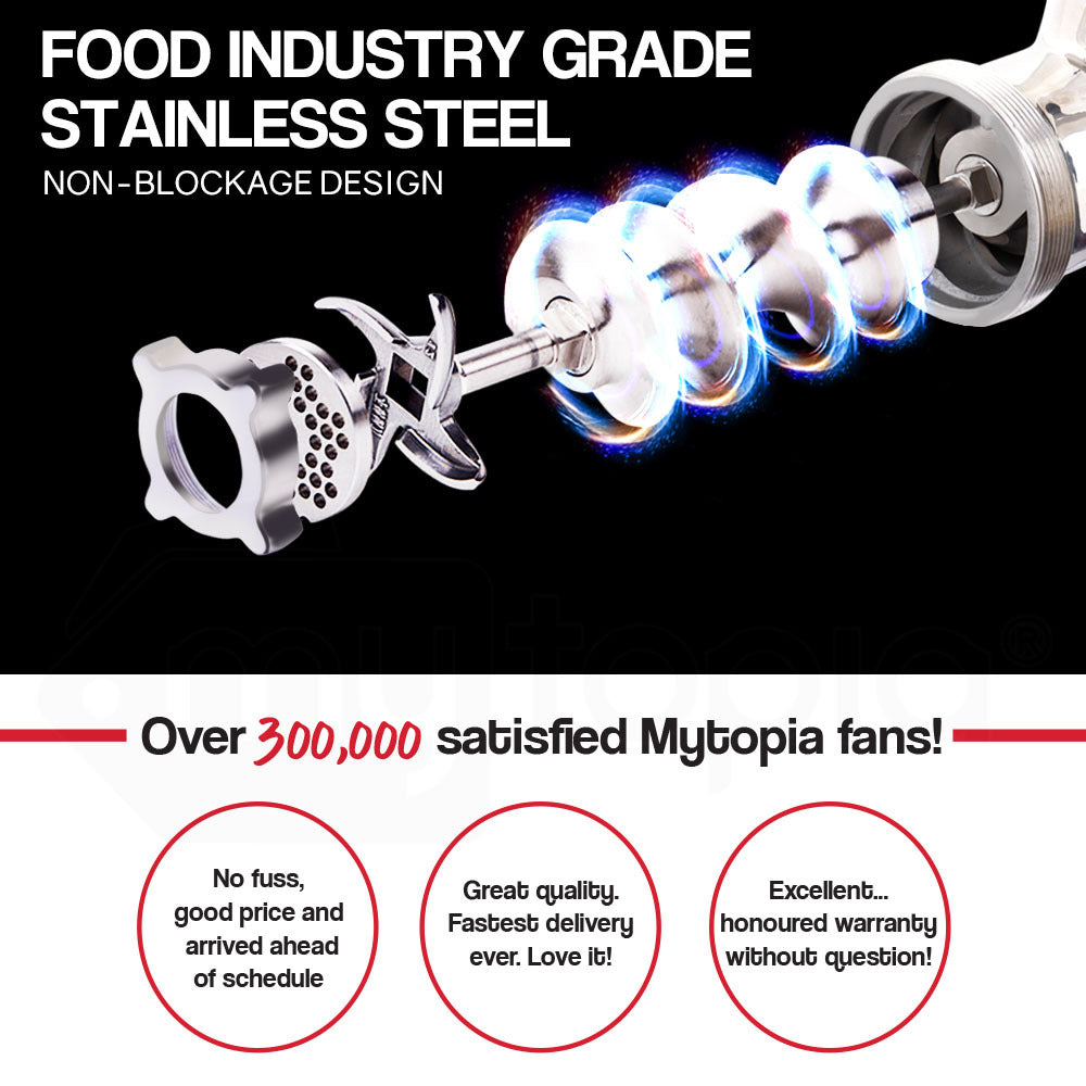 Heavy Duty Commercial Electric Meat Grinder with Stainless Steel Body