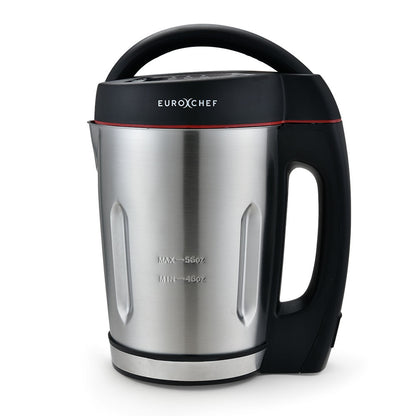 Stainless Steel Multi-Function Soup Maker & Blender with Self-Cleaning Feature