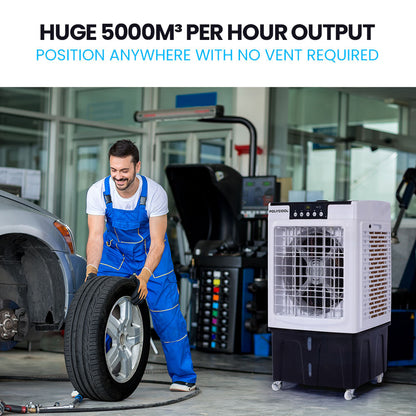 45L Portable Evaporative Cooler with Purifier & Humidifier - Remote Controlled