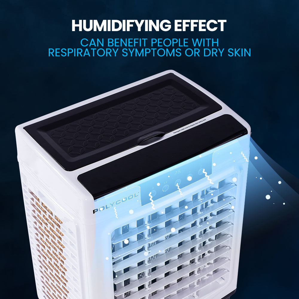 45L Portable Evaporative Cooler with Purifier & Humidifier - Remote Controlled