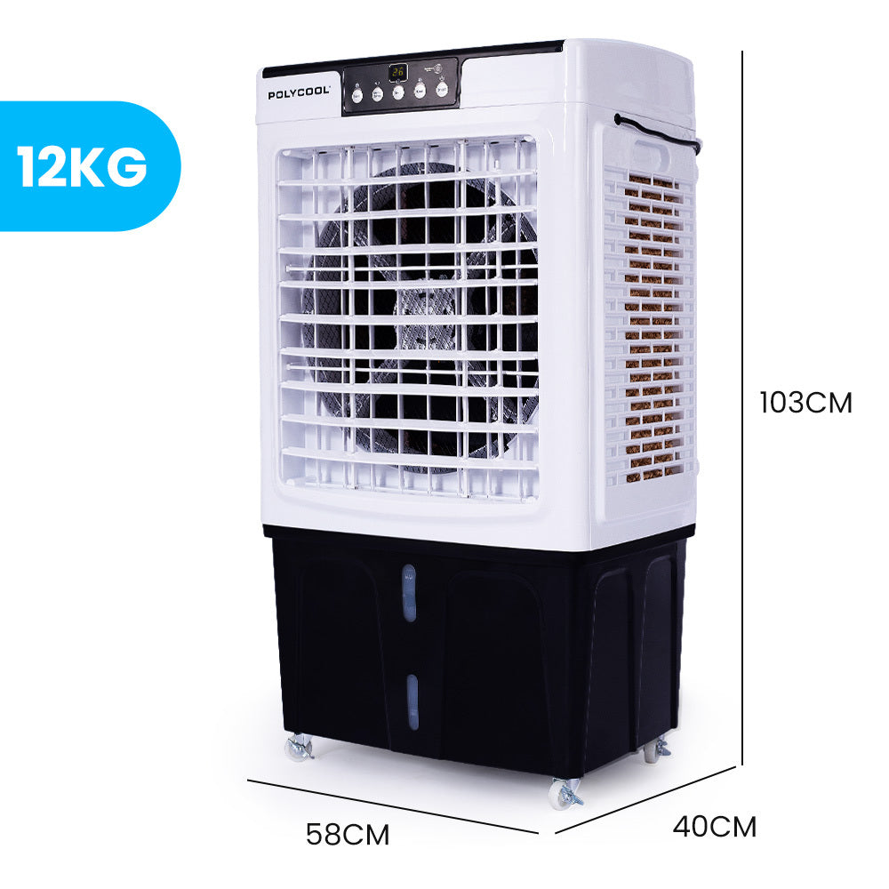 45L Portable Evaporative Cooler with Purifier & Humidifier - Remote Controlled