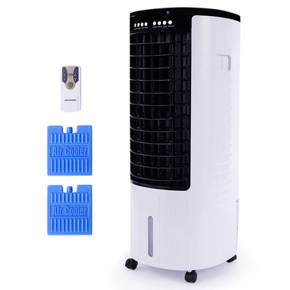 12L Portable Evaporative Cooler with Ioniser, Humidifier, and Remote Control