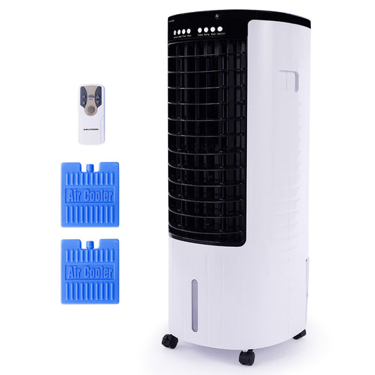 12L Portable Evaporative Cooler with Ioniser, Humidifier, and Remote Control