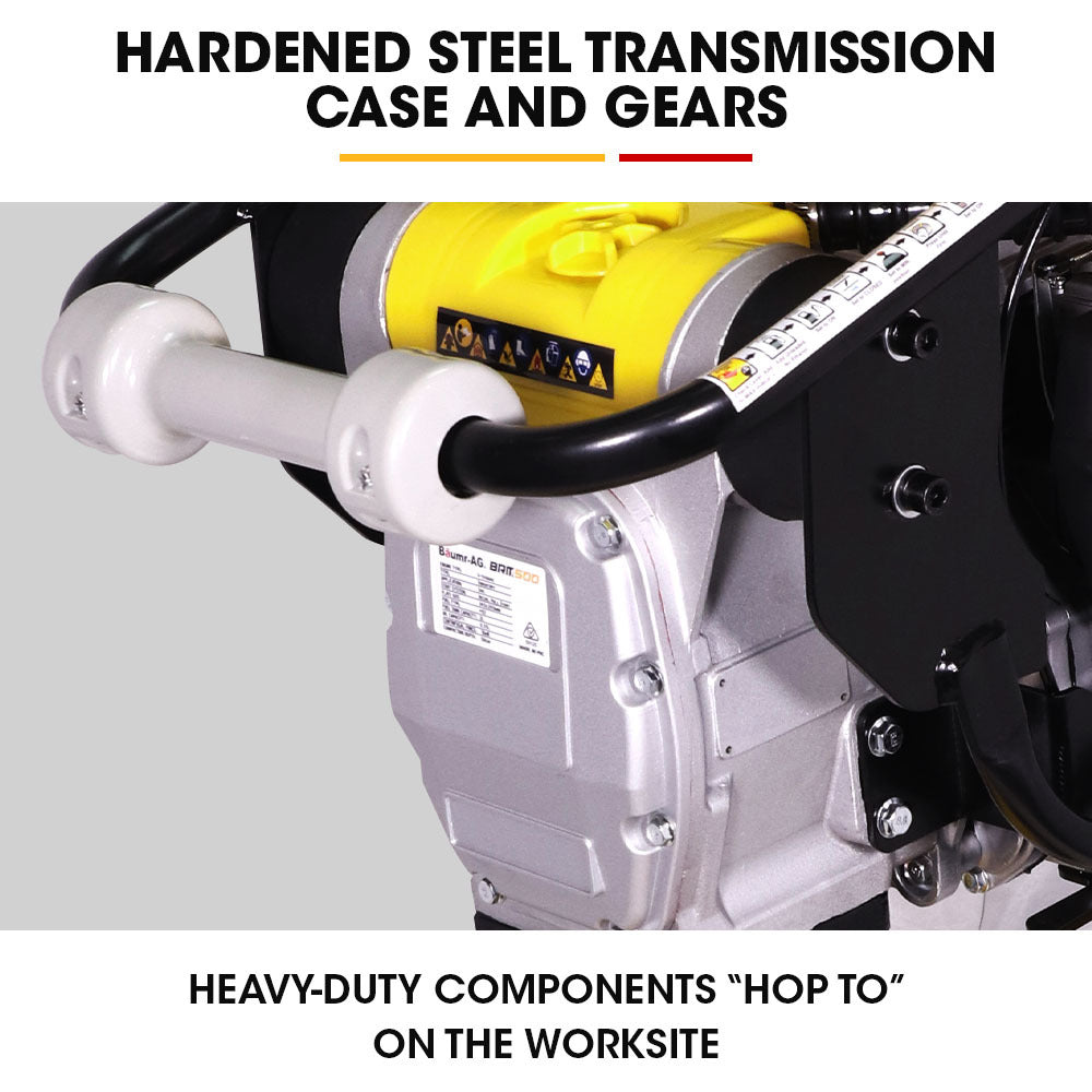 64kg Petrol Tamper Rammer with 3.6HP Engine for Soil, Sand, Gravel, Asphalt