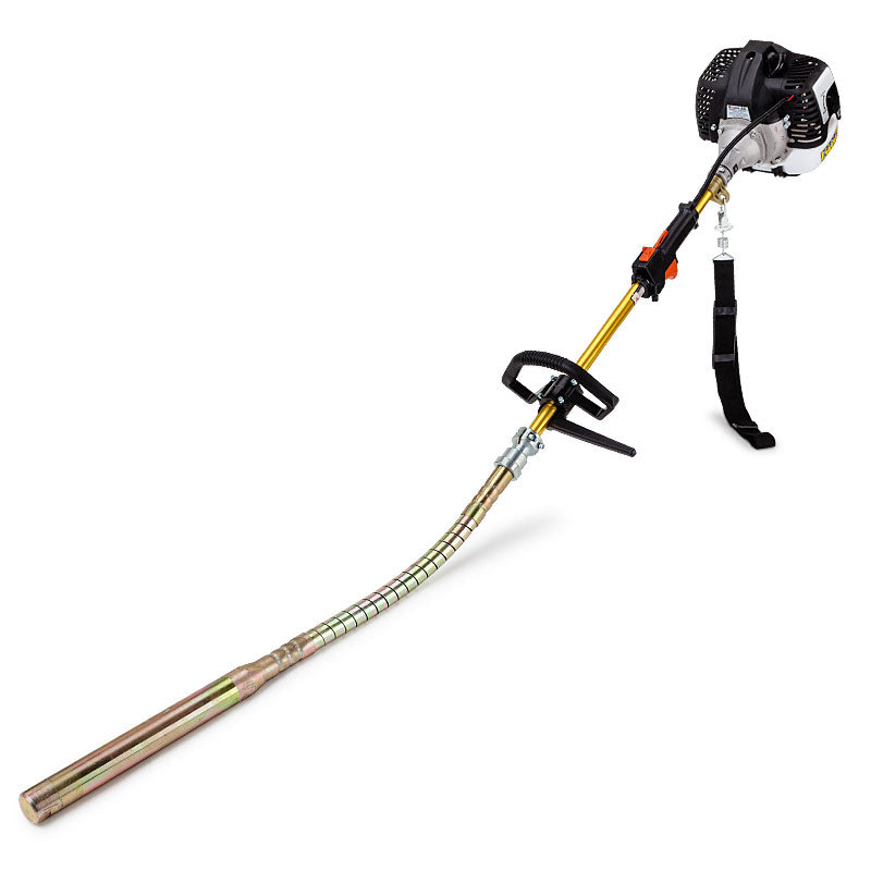 Portable Concrete Vibrator with 0.8mm Amplitude and 45mm Hard-Nose Head
