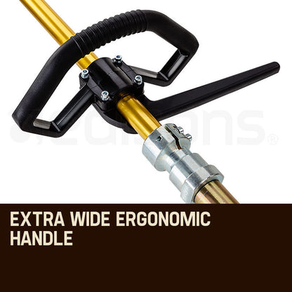 Portable Concrete Vibrator with 0.8mm Amplitude and 45mm Hard-Nose Head