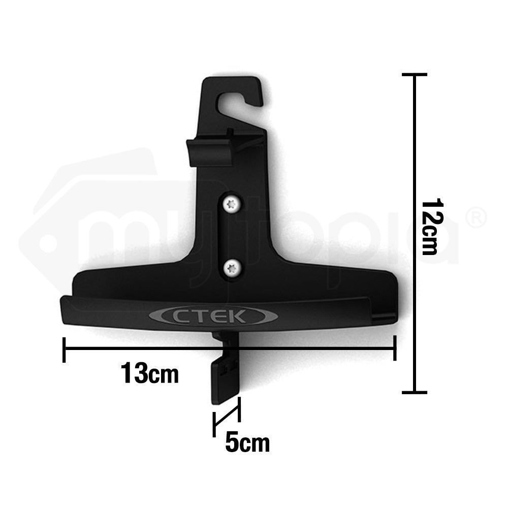 Wall Mount Bracket for CTEK Chargers 3.8–5.0 A, Easy Access Design