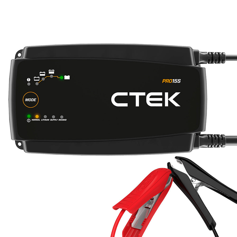 12V 15A Automatic Battery Charger with Reconditioning and Supply Mode