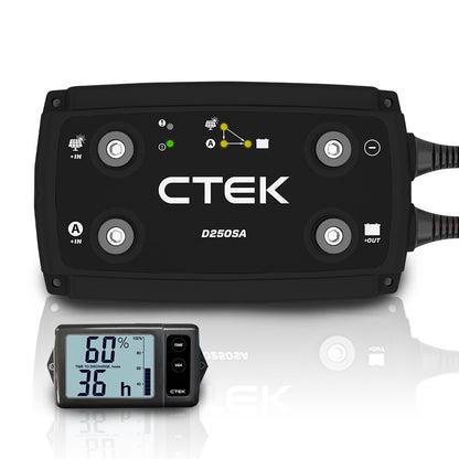 20A Off-Grid Battery Charger with Solar/Wind Input & Digital Display Monitor
