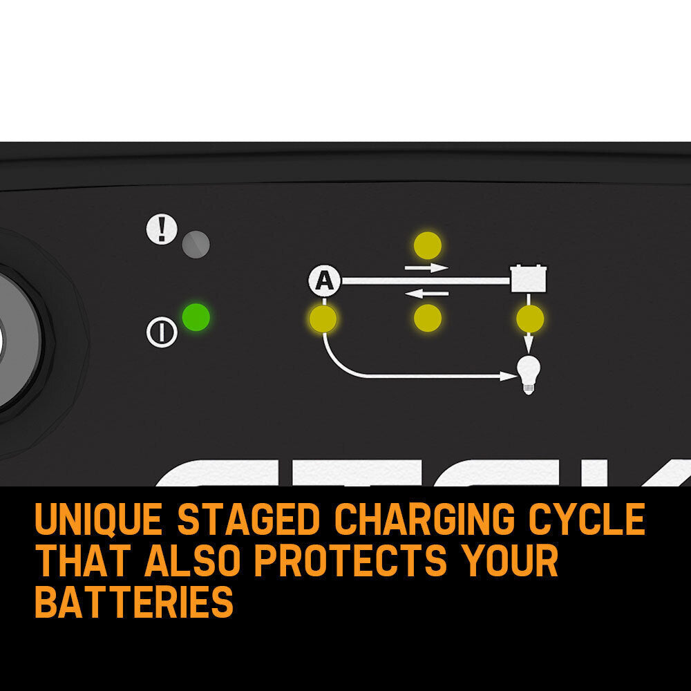 120A Power Management System with Battery Guard & Smart Alternator Compatibility
