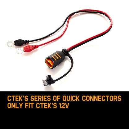 Comfort Connect Eyelet M6 for CTEK Chargers, 0.4 m Cable, Splash & Dust Proof