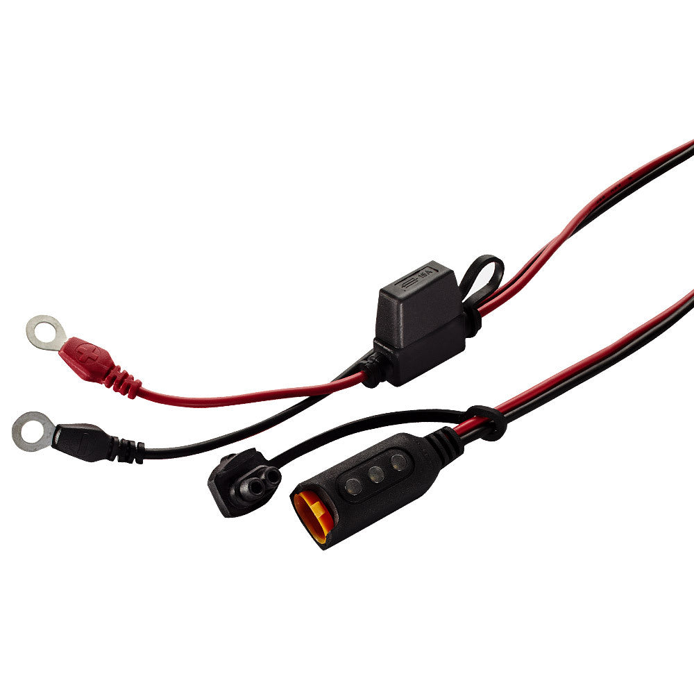 Battery Charger LED Indicator Eyelet M8 12V, 0.5m Cable Quick Connect System
