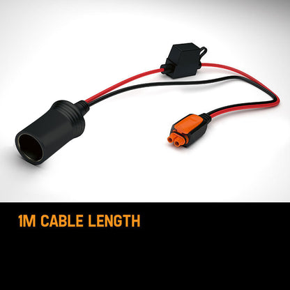 Comfort Connect Cigarette Socket Accessory with 1m Cable for CTEK Chargers