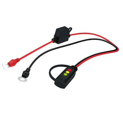 Battery Charge Indicator with Eyelet M6 & 0.5m Cable for Easy Access