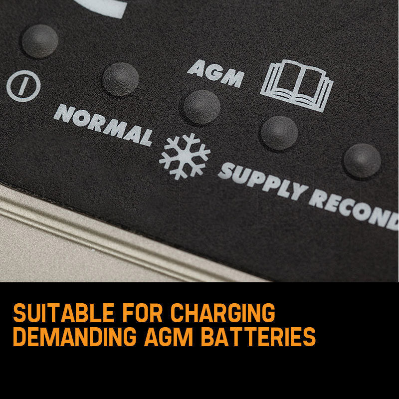 12V Smart Battery Charger 7A for Car, Boat, RV - Recondition & Cold Mode