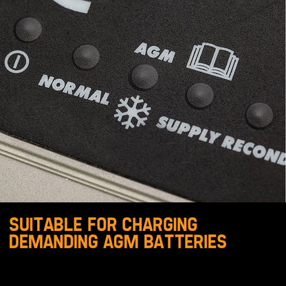 12V Smart Battery Charger 7A for Car, Boat, RV - Recondition & Cold Mode