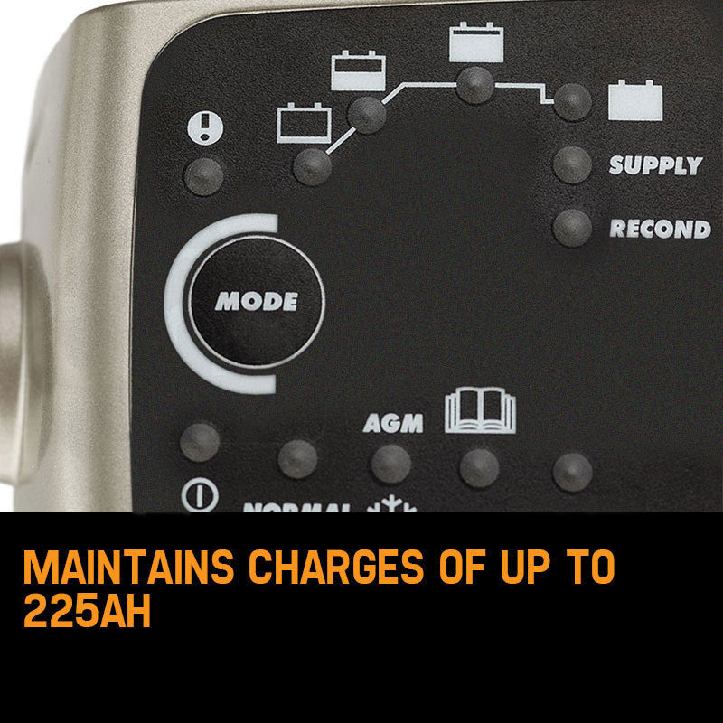 12V Smart Battery Charger 7A for Car, Boat, RV - Recondition & Cold Mode