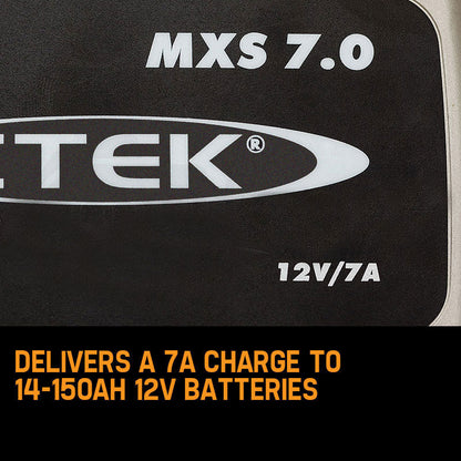 12V Smart Battery Charger 7A for Car, Boat, RV - Recondition & Cold Mode