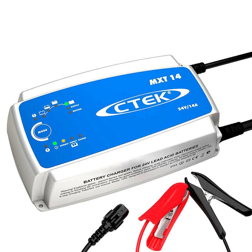 24V 14A Smart Battery Charger for Commercial Vehicles and Workshops