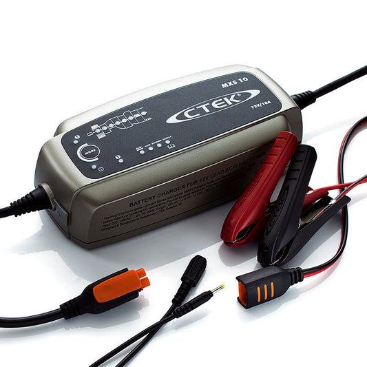 10A Smart Battery Charger 12V for Car, RV, Boat - Recondition & Maintenance