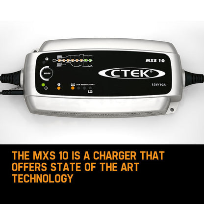 10A Smart Battery Charger 12V for Car, RV, Boat - Recondition & Maintenance