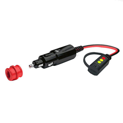 Cig Plug Battery Charger Connector Cable for 12V Sockets, Quick Connect
