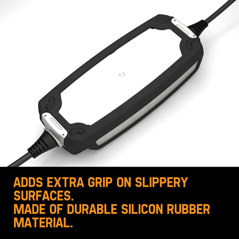 Durable Silicone Protective Case for 3.6-5.0Ah Battery Chargers, Anti-Slip Design