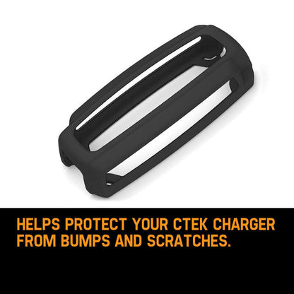 Durable Silicone Protective Case for 3.6-5.0Ah Battery Chargers, Anti-Slip Design