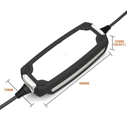 Durable Silicone Protective Case for 3.6-5.0Ah Battery Chargers, Anti-Slip Design