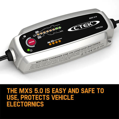 Advanced 12V 5A Battery Charger & Tester with Reconditioning Function