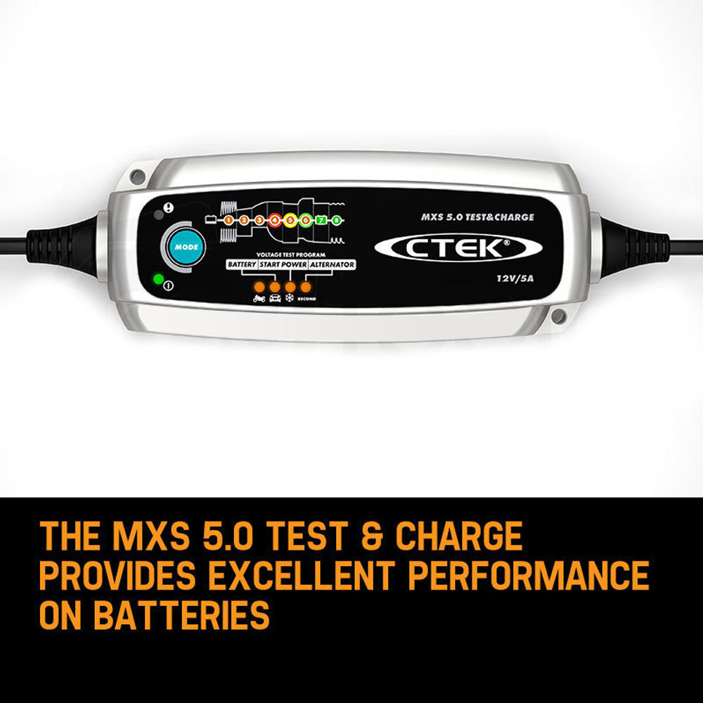 Advanced 12V 5A Battery Charger & Tester with Reconditioning Function