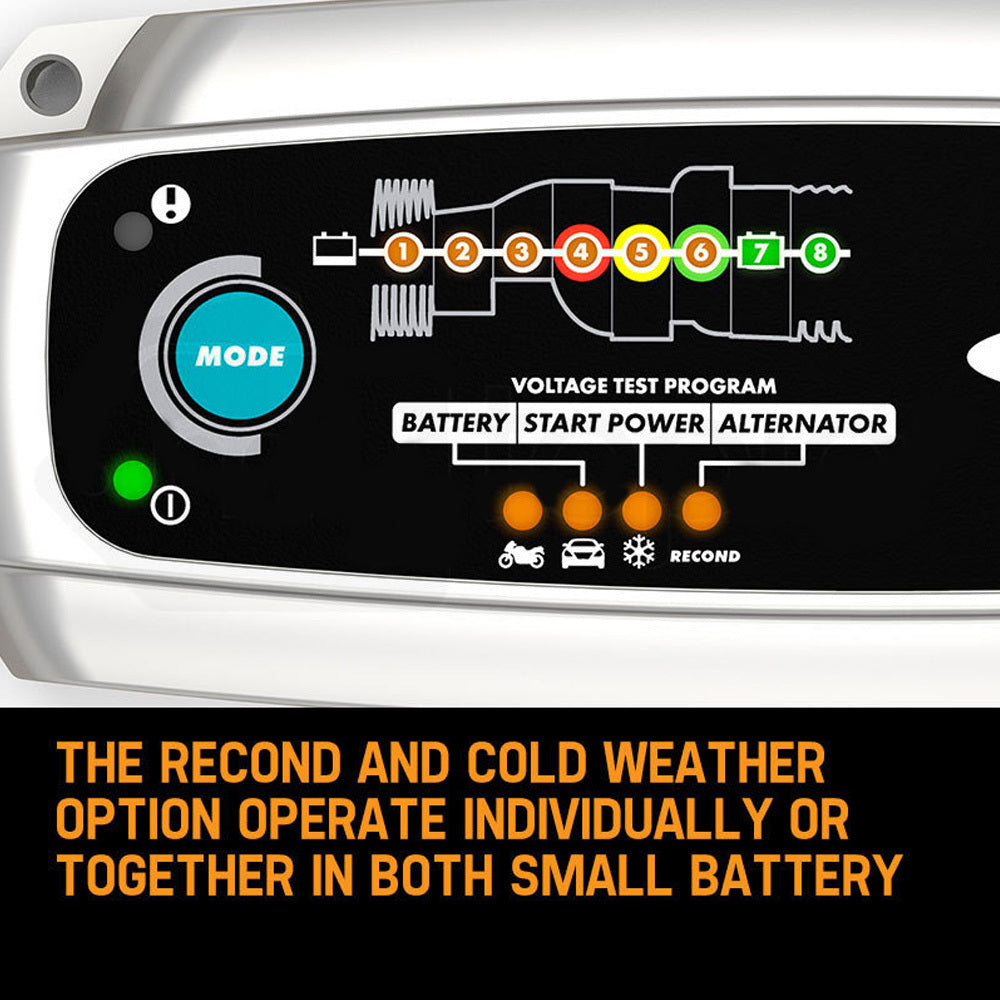 Advanced 12V 5A Battery Charger & Tester with Reconditioning Function