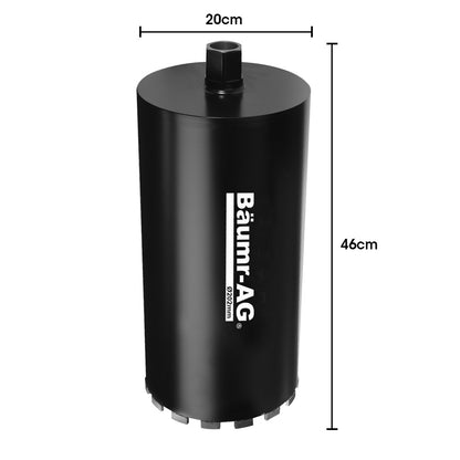202 x 0.4m Industrial Diamond Core Drill Bit with Unmatched Durability