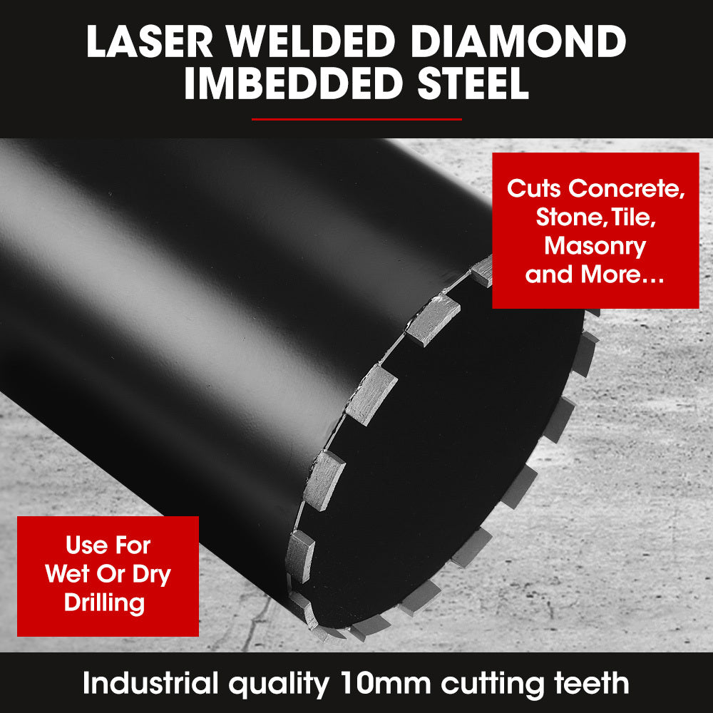 220 x 0.4m Industrial Diamond Core Drill Bit, High Precision & Durability