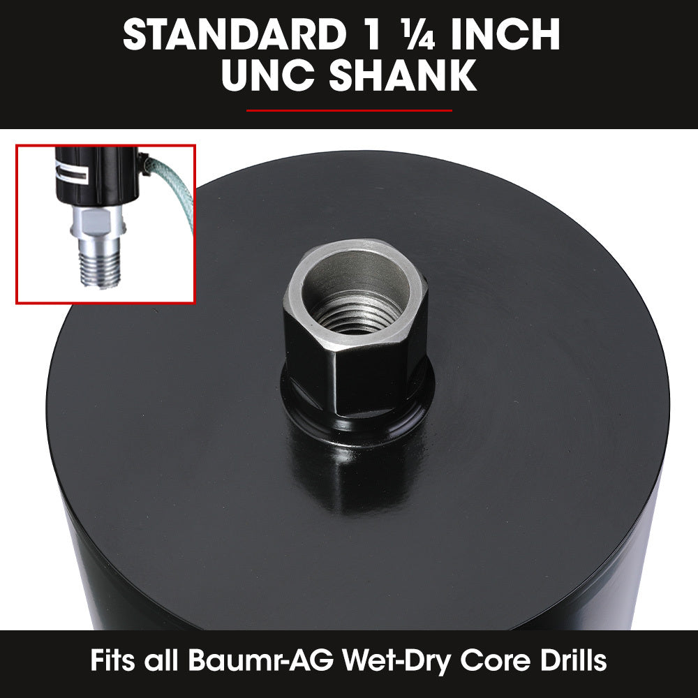 220 x 0.4m Industrial Diamond Core Drill Bit, High Precision & Durability