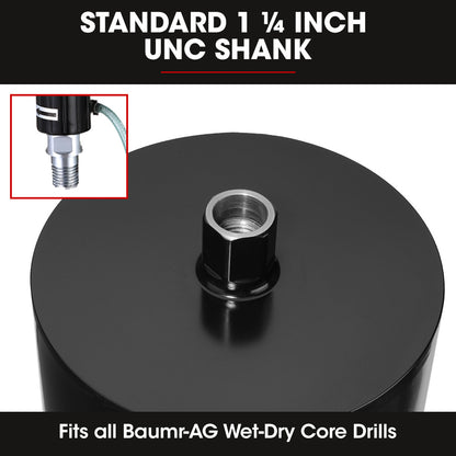 254 x 0.4m Industrial Diamond Core Drill Bit, Versatile Wet/Dry Drilling