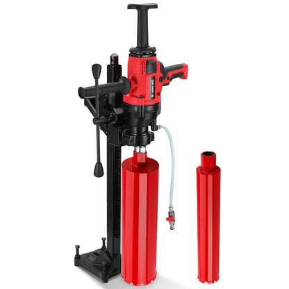 2000W Handheld Core Drill with Stand & Bit Combo, Max 0.16m Drilling Diameter