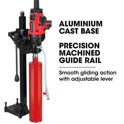 2000W Handheld Core Drill with Stand & Bit Combo, Max 0.16m Drilling Diameter