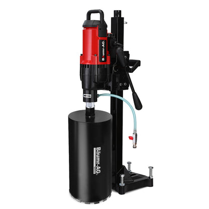 3200W 0.28m Diamond Core Drill Rig with 0.2m Bit for Concrete & Granite