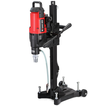 3200W Diamond Core Drill with 0.28m Diameter and Wheeled Stand Rig