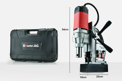 1100W Magnetic Drill Press & Annular Cutter with 0.3 Meter Depth Capacity