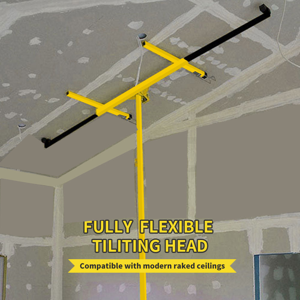 11ft Drywall Plasterboard Hoist Lift with 3.3m Reach and 68kg Capacity