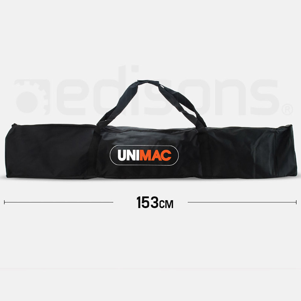 Durable 1.53m Drywall Sander Bag with Reinforced Handles and Waterproof Zip